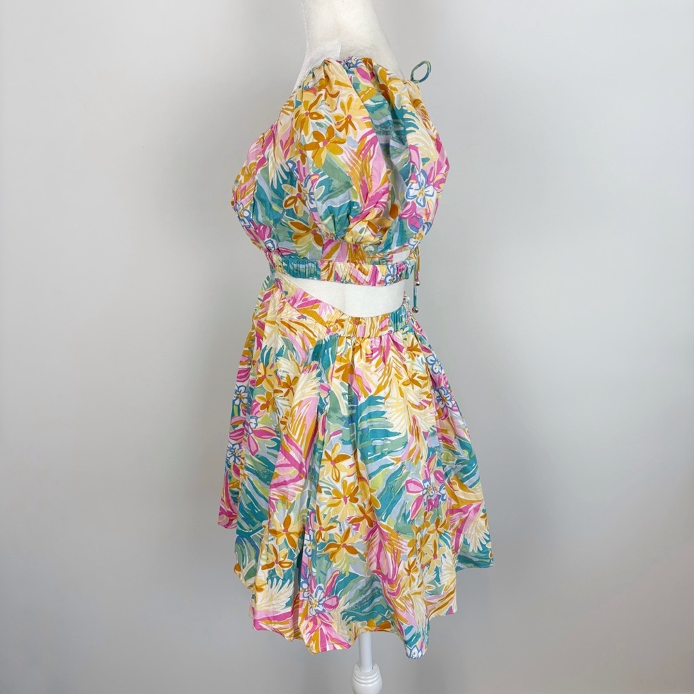 Hello Molly Candy at The Carnival Mini Dress in Multi Size S - Picture 7 of 15